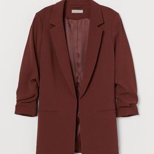 Brown/Burnt Orange Blazer Jacket